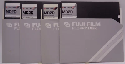 5,25" DISKETTEN MD2D FUJI FILM (4 STÜCK) - Bild 1 von 2