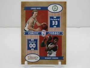 LARRY BIRD/ ROBERT PARISH 2010-11 CLASSICS CLASSIC COMBOS #058/250! CELTICS!! - Picture 1 of 2