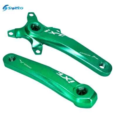 Juego de bielas de bicicleta de montaña 104BCD cuadradas cónicas manivela MTB 170 mm piezas de bicicleta Foto 1 de 4