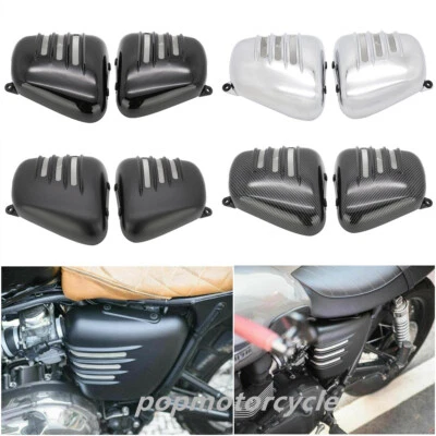 Battery Side Panel Cover for Bonneville T100 SE ACE Thruxton 900 Scrambler 01-15 - Image 1 of 2