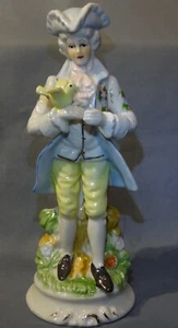 Porzellanfigur Mann Rokoko - mehrfarbig - Höhe 22,5 cm - Bild 1 von 4