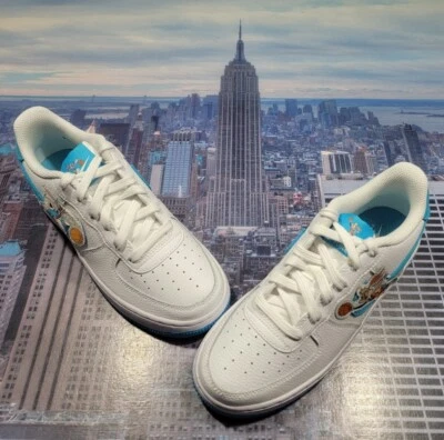 Nike Air Force 1 Space Jam Tune Squad Lola & Bugs Bunny GS Talla 5.5Y DM3353 100 Foto 1 de 4
