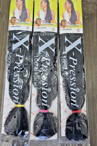 XPRESSION ULTRA BRAID HAIR FOR BRAIDING, EXPRESSION "KANEKALON" ORIGINAL! - Picture 1 of 22