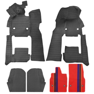 4X Floor Mats All Weather Tricolor Carpet for Corvette C8 Stingray Z51 Z06 20-24 - Picture 1 of 8