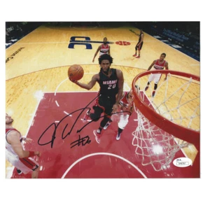 Miami Heat NBA Justise Winslow #20 Dunk Signed Autographed Photo 16x20 Authentic - Picture 1 of 1