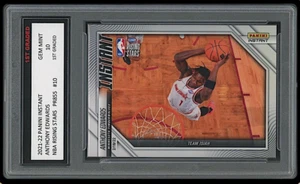 Anthony Edwards 2021 Panini Instant Rising Stars 1er grado 10 cartas Timberwolves - Imagen 1 de 1