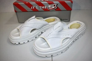 Sandalias Skechers blancas talla 9 Sky Jammers para mujer vintage Y2K años 90 G-Tech - Imagen 1 de 7