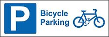Bicycle parking  Safety sign