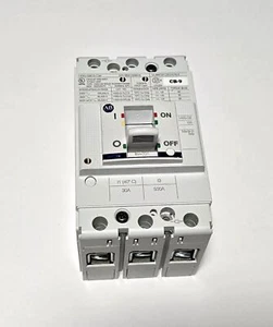 Allen Bradley 140G-G6C3-C30 30A Molded Case Circuit Breaker Fr. 125  - Excellent - Picture 1 of 7
