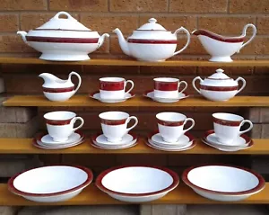 SPODE ""BORDEAUX"" SELEZIONE SERVIZIO CENA PARTE - Y8594. - Foto 1 di 100