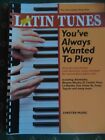 Sheet music album Latin Tunes 40 songs 2003 127p