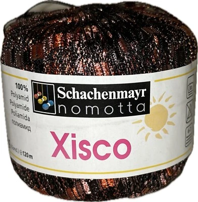 Schachenmayr Nomotta Xisco Ribbon Yarn Lot of 1 Purple Pink Mulit Germany - Image 1 of 4