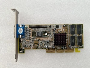 AGP VGA Graphic Video Card S3 A4-S3S4SD-A7-L S3 Savage 4 GPU - Picture 1 of 3