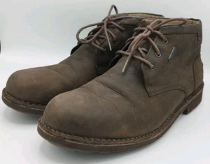 Clarks Lawes Mid GTX Gore-Tex Hiking Ankle Leather Casual Boots Men's UK 13G VGC - Picture 1 of 13