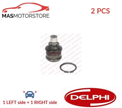 SUSPENSION BALL JOINT PAIR FRONT LOWER DELPHI TC2164 2PCS I NEW OE REPLACEMENT - Image 1 of 4