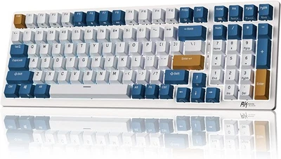 RK98 Wireless Mechanical Keyboard, Triple Mode 2.4G/BT5.1/USB-C Hot Swappable... - Image 1 of 4