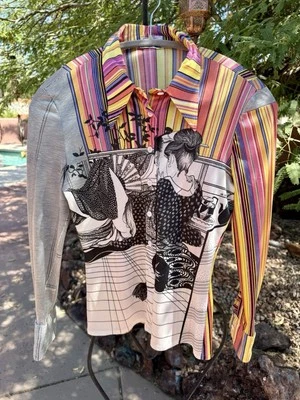 Camisa De Colección Nik Nik Botón Disco Unisex Risqué Adulto Tema Estampado Ver Talla en Descr Foto 1 de 4