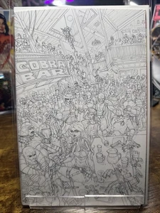 Gi Joe Real American Hero 320 Alan Quah Cobra Bar Virgin Inks Variant B LTD 750 - Bild 1 von 2