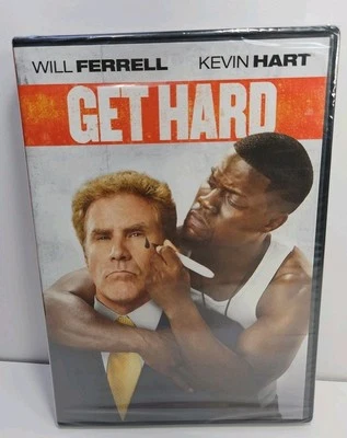 Get Hard (DVD, 2015) NEW, SEALED, Kevin Hart, Will Ferrell, Alison Brie - Image 1 of 4