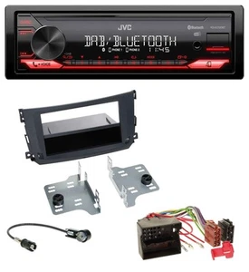 JVC DAB MP3 Bluetooth USB Autoradio für Smart ForTwo (451, 2010-2015) - Bild 1 von 8