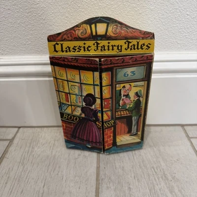 Classic Fairy Tales Boxed Miniature Books 1960's Murray Sales COMPLETE SET Foto 1 de 4