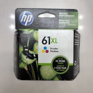 Original Tinte HP 61XL Tri-Color Tintenpatrone CH564WN Neu Ablaufdatum 03/2018 - Bild 1 von 2