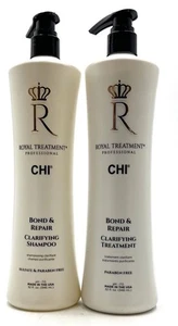 CHI Royal Treatment Bond & Repair klärendes Shampoo und Conditioner Duo 32 Oz. - Bild 1 von 3