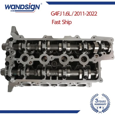 For G4FJ Hyundai Tucson Kona Kia Forte Soul 1.6L Cylinder Head Assembly 2011-22 - Image 1 of 4
