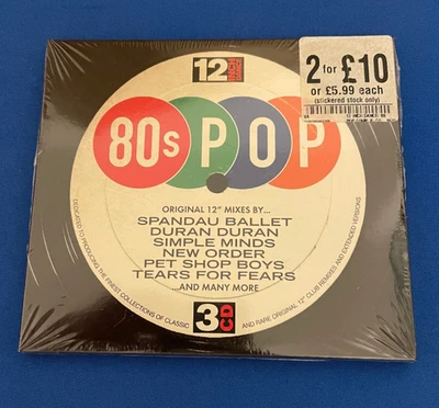 80s Pop 3 CD Set Various Artists 12" Club Remixes And Extended Versions ** New * - Image 1 of 2