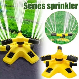 360° Water Sprinkler Lawn Irrigation Automatic Rotating For Garden Watering - Bild 1 von 16