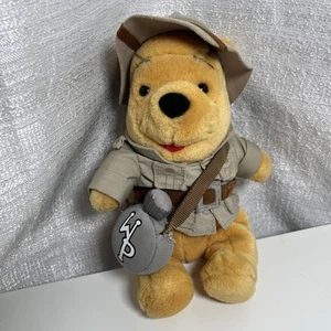 Disney World Offizieller Store Winnie Puuh Tierreich Safari 8 Zoll Plüsch - Bild 1 von 5