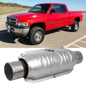 2.5" Inlet/Outlet Catalytic Converter For Dodge Ram 1500/2500/3500 1995-2001 - Picture 1 of 9