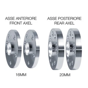 Wheel spacer kit Ant 16mm Post 20mm with bolt Peugeot 208 - Picture 1 of 3