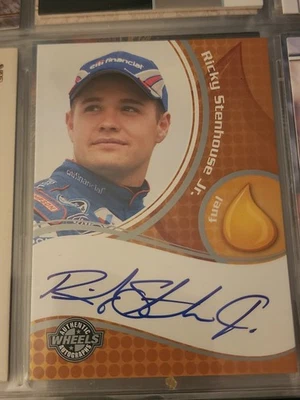 Ricky Stenhouse Jr Signed 2009 Wheels Autographs - Image 1 of 2