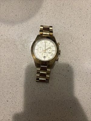 Michael Kors MK5605 Unisex Chronograph 40mm Case Gold Analog Wristwatch - Image 1 of 4