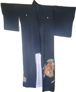 Vintage Womens Japanese Kimono - Picture 1 of 21