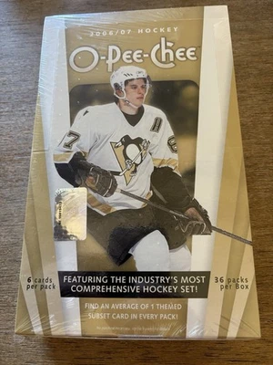 2006-07 06/07 O-Pee-Chee OPC Hockey Factory Sealed Hobby Box - Image 1 of 2