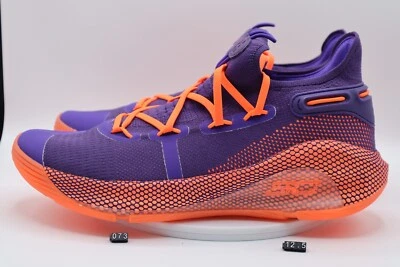 Under Armour Curry 6 UAA Deep Orchid Sz 12.5 073 - Image 1 of 4