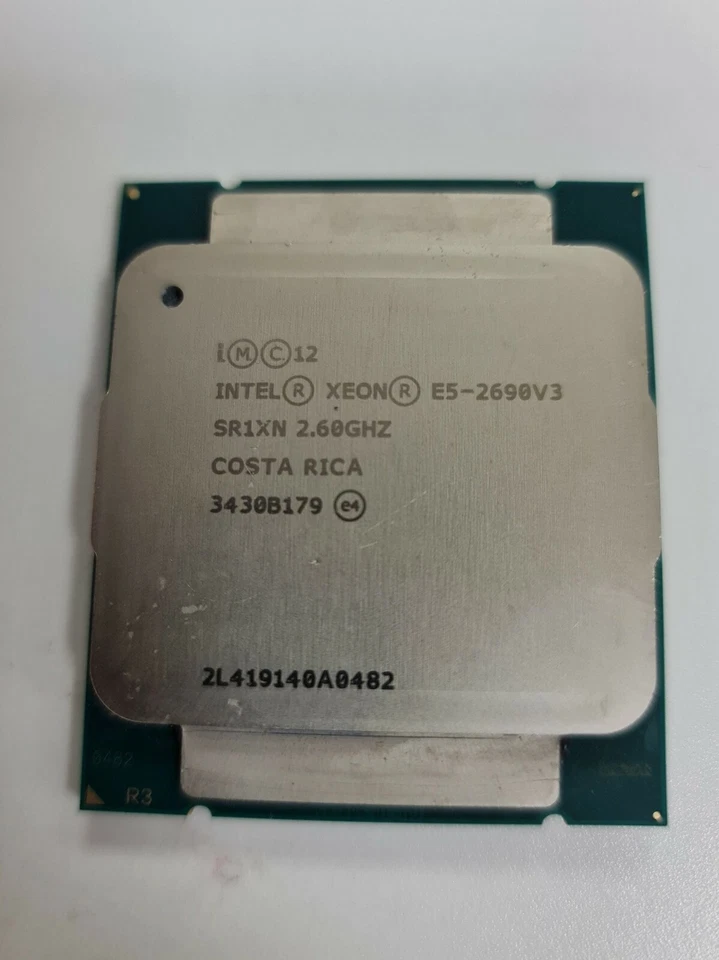 Intel Xeon E5-2690 v3 2.60GHz Socket LGA 2011 Processor - Image 1 of 1