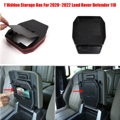 Land Rover Defender 110 2020~2022 coche centra reposabrazos caja de almacenamiento oculta ABS Foto 1 de 4