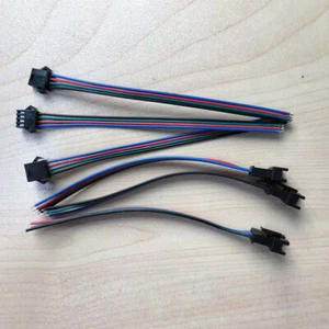 4PIN JST SM Plug Male to Female EL Wire LED Strip Light Cable Connector Adapter - Picture 1 of 6