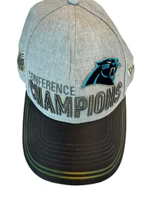 Carolina Panthers NFL Super Bowl 50 Conference Champions Hat New Era Adult - Picture 1 of 5