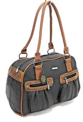 LONG STRAP LORENZ LARGE MULTI  POCKET WOMENS REAL LEATHER SHOULDER BAG HANDBAG  - Image 1 of 4