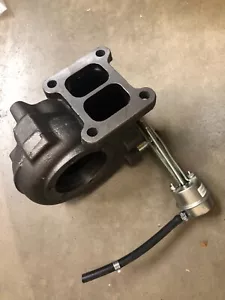 19CM T4 style HX40w turbo twin scroll turbine exhaust housing 64mm wheel 5 bolt - Picture 1 of 8