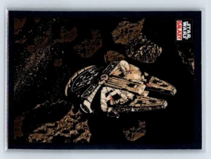 MILLENNIUM FALCON 2023 Star Wars Galaxy Chrome #67 C2 - Picture 1 of 2