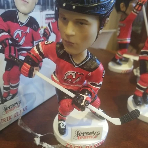 zach parise bobblehead new jersey devils nj bobble head figure figurine Cover
