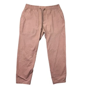 Pantaloni Lululemon Joggers Uomo Grandi Rosa ABC Coulisse Attiva Tempo Libero Elasticizzati - Foto 1 di 13
