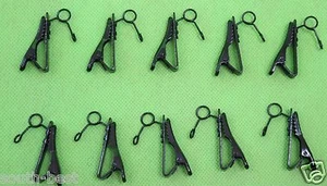 10pcs Replacement Lavalier Microphone Clips for Sennheiser ME2 Sony V1 D11 6mm - Picture 1 of 2