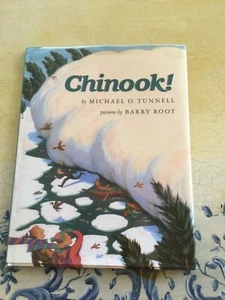 CHINOOK by Michael Tunnell, H/C DJ BRAND NEW 1st ed 1993 - Foto 1 di 6