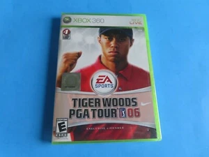 X Box 360 Live EA Sports “Tiger Woods PGA Tour 06”; Sellado/NUEVO EN PAQUETE - Imagen 1 de 2